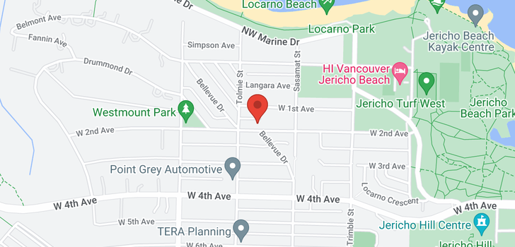 map of 4563 W 2ND AVENUE